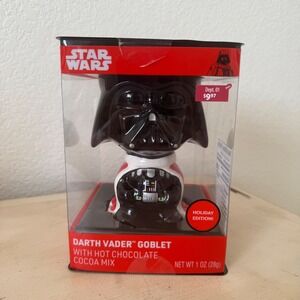 Star Wars Darth Vader Goblet with Hot Chocolate‎ Mix Holiday Edition New